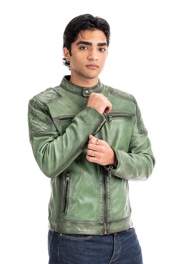 Bikerjacke aus Leder Musa